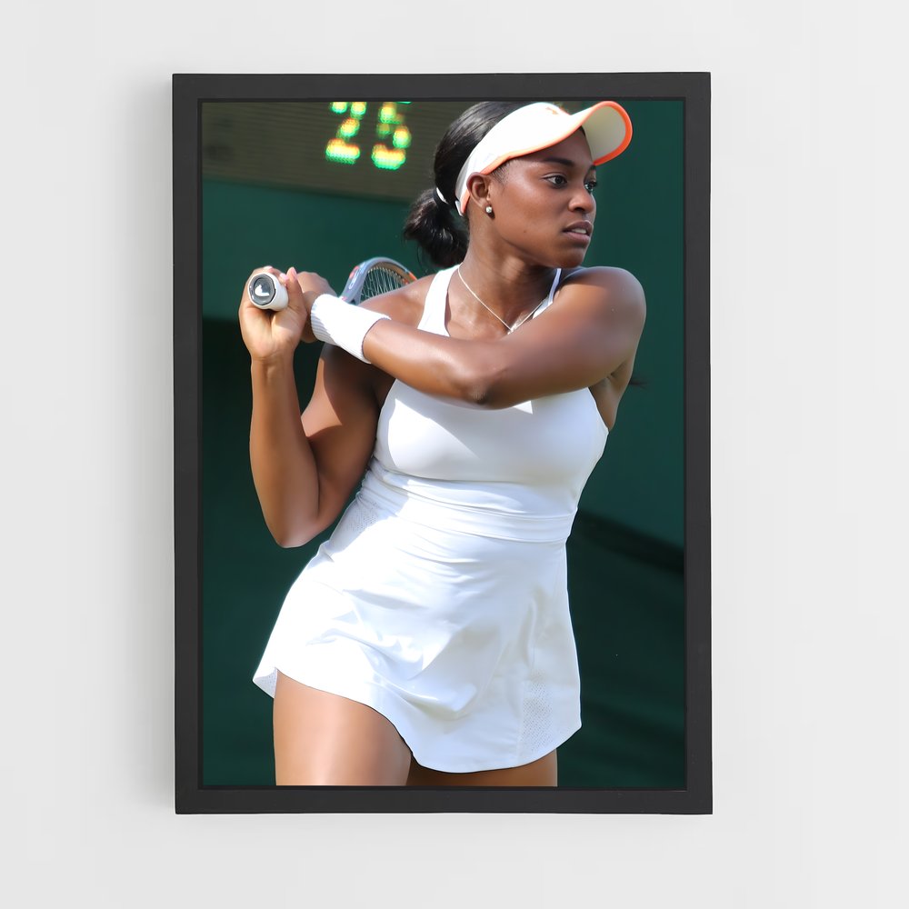 Poster Sloane stephens – affiche Tennis (vue 2)